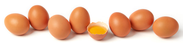 eggs in a row